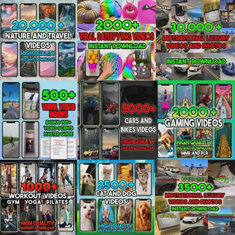 Viral Reels Bundle: 100K+ AI Animated Social Media Shorts (PDF) - Image 5